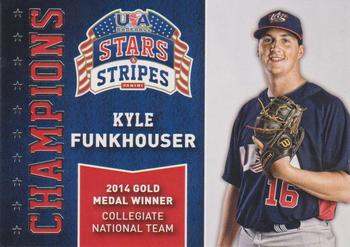 2015 Panini USA Baseball Stars & Stripes - Champions #9 Kyle Funkhouser Front