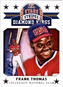 2015 Panini USA Baseball Stars & Stripes - Diamond Kings #2 Frank Thomas Front