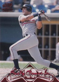 1998 Pacific Paramount - Red #34 Sandy Alomar Jr. Front