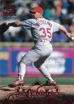 1998 Pacific Paramount - Red #109 John Wetteland Front