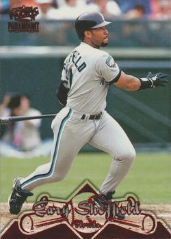 1998 Pacific Paramount - Red #165 Gary Sheffield Front