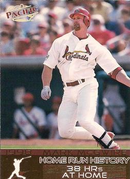 1998 Pacific Home Run History #53 Mark McGwire Front