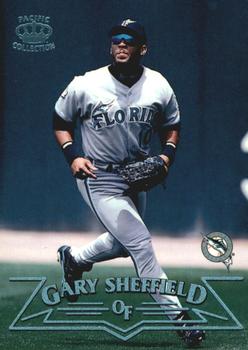 1998 Pacific - Platinum Blue #308 Gary Sheffield Front