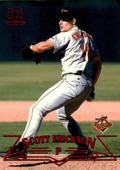 1998 Pacific - Red Threatt #24 Scott Erickson Front