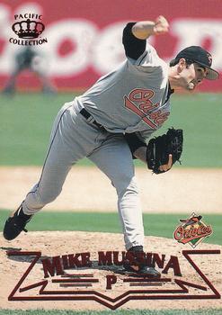 1998 Pacific - Red Threatt #28 Mike Mussina Front