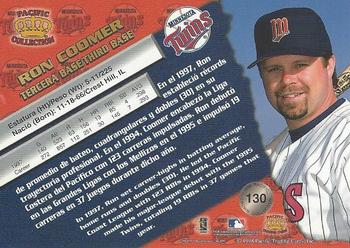 1998 Pacific - Red Threatt #130 Ron Coomer Back