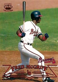 1998 Pacific - Red Threatt #240 Fred McGriff Front