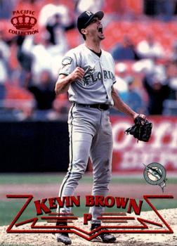 1998 Pacific - Red Threatt #297 Kevin Brown Front