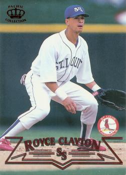1998 Pacific - Red Threatt #406 Royce Clayton Front