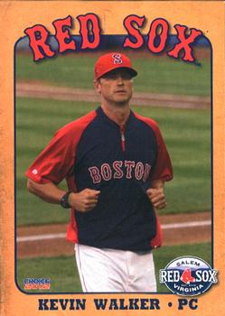 2012 Choice Salem Red Sox #34 Kevin Walker Front