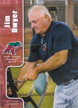 2014 Grandstand Fort Myers Miracle #NNO Jim Dwyer Front