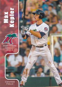 2014 Grandstand Fort Myers Miracle #NNO Max Kepler Front