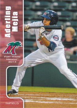 2014 Grandstand Fort Myers Miracle #NNO Aderling Mejia Front