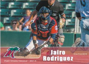 2014 Grandstand Fort Myers Miracle #NNO Jairo Rodriguez Front