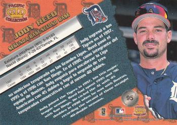 1998 Pacific - Silver #95 Jody Reed Back