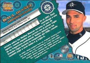 1998 Pacific - Silver #187 Raul Ibanez Back