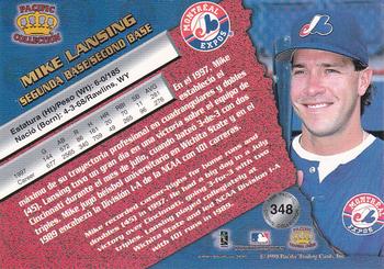 1998 Pacific - Silver #348 Mike Lansing Back