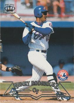 1998 Pacific - Silver #353 Henry Rodriguez Front
