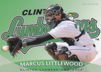 2014 Grandstand Clinton LumberKings #NNO Marcus Littlewood Front