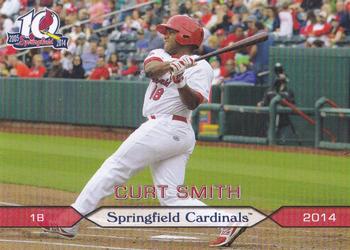 2014 Grandstand Springfield Cardinals SGA #NNO Curt Smith Front