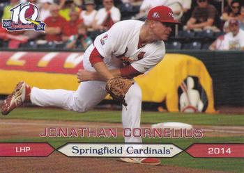 2014 Grandstand Springfield Cardinals SGA #NNO Jonathan Cornelius Front