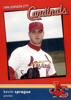 1999 Johnson City Cardinals #NNO Kevin Sprague Front