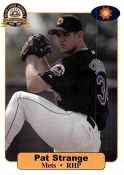2001 Arizona Fall League Prospects #25 Pat Strange Front