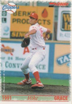 2001 Agway Batavia Muckdogs 1990s Stars #11 Mike Grace Front