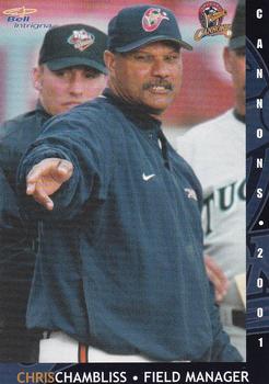 2001 Calgary Cannons #NNO Chris Chambliss Front