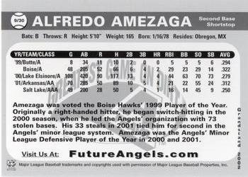 2001 Grandstand Future Angels #NNO Alfredo Amezaga Back