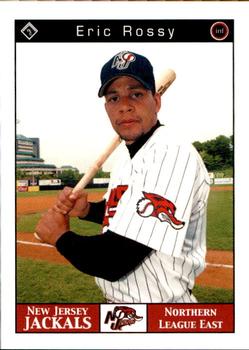 2001 Warning Track New Jersey Jackals #11 Eric Rossy Front