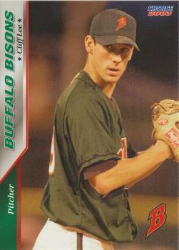 2003 Choice Buffalo Bisons #04 Cliff Lee Front