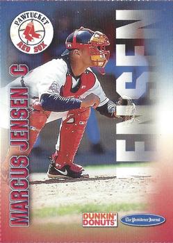 2001 Dunkin' Donuts Pawtucket Red Sox #NNO Marcus Jensen Front