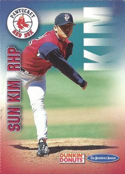 2001 Dunkin' Donuts Pawtucket Red Sox #NNO Sun Kim Front