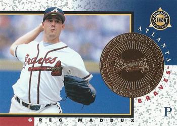 1998 Pinnacle Mint Collection - Bronze #12 Greg Maddux Front
