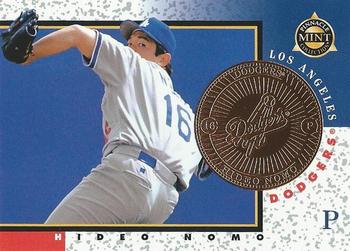 1998 Pinnacle Mint Collection - Bronze #15 Hideo Nomo Front