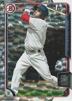 2015 Bowman - Prospects Silver Ice #BP70 Carlos Asuaje Front