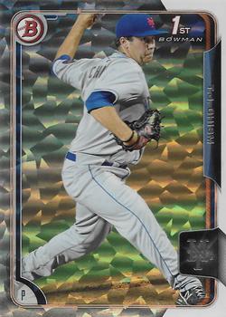 2015 Bowman - Prospects Silver Ice #BP77 T.J. Chism Front