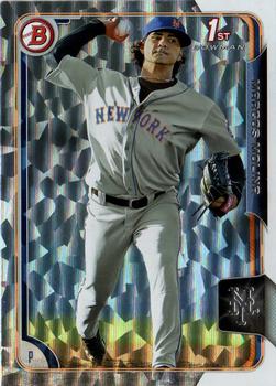 2015 Bowman - Prospects Silver Ice #BP78 Marcos Molina Front
