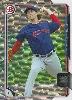 2015 Bowman - Prospects Silver Ice #BP92 Henry Owens Front