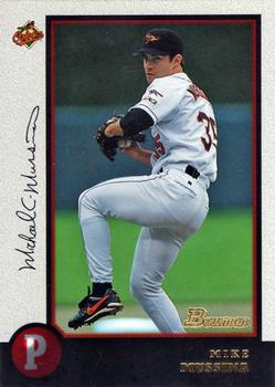 1998 Bowman #9 Mike Mussina Front