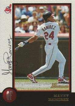 1998 Bowman #284 Manny Ramirez Front