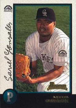 1998 Bowman #370 Lariel Gonzalez Front
