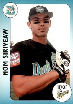 2002 Auburn Doubledays #NNO Nom Siriveaw Front