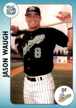 2002 Auburn Doubledays #NNO Jason Waugh Front
