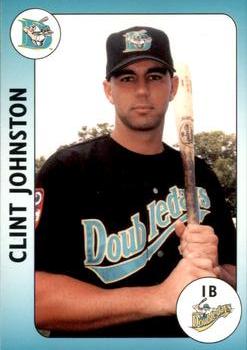 2002 Auburn Doubledays #NNO Clint Johnston Front