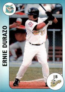 2002 Auburn Doubledays #NNO Ernie Durazo Front