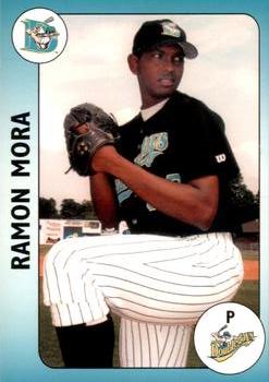 2002 Auburn Doubledays #NNO Ramon Mora Front