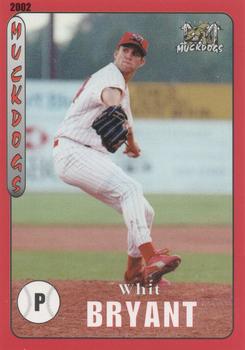 2002 Batavia Muckdogs #24 Whit Bryant Front