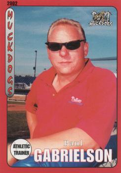 2002 Batavia Muckdogs #NNO Paul Gabrielson Front